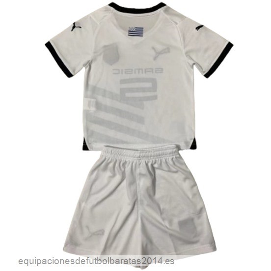 Nuevo 2ª Conjunto De Niños Rennais 23/24 Blanco Baratas